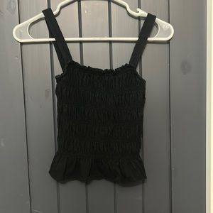 black universal thread tank- xs
